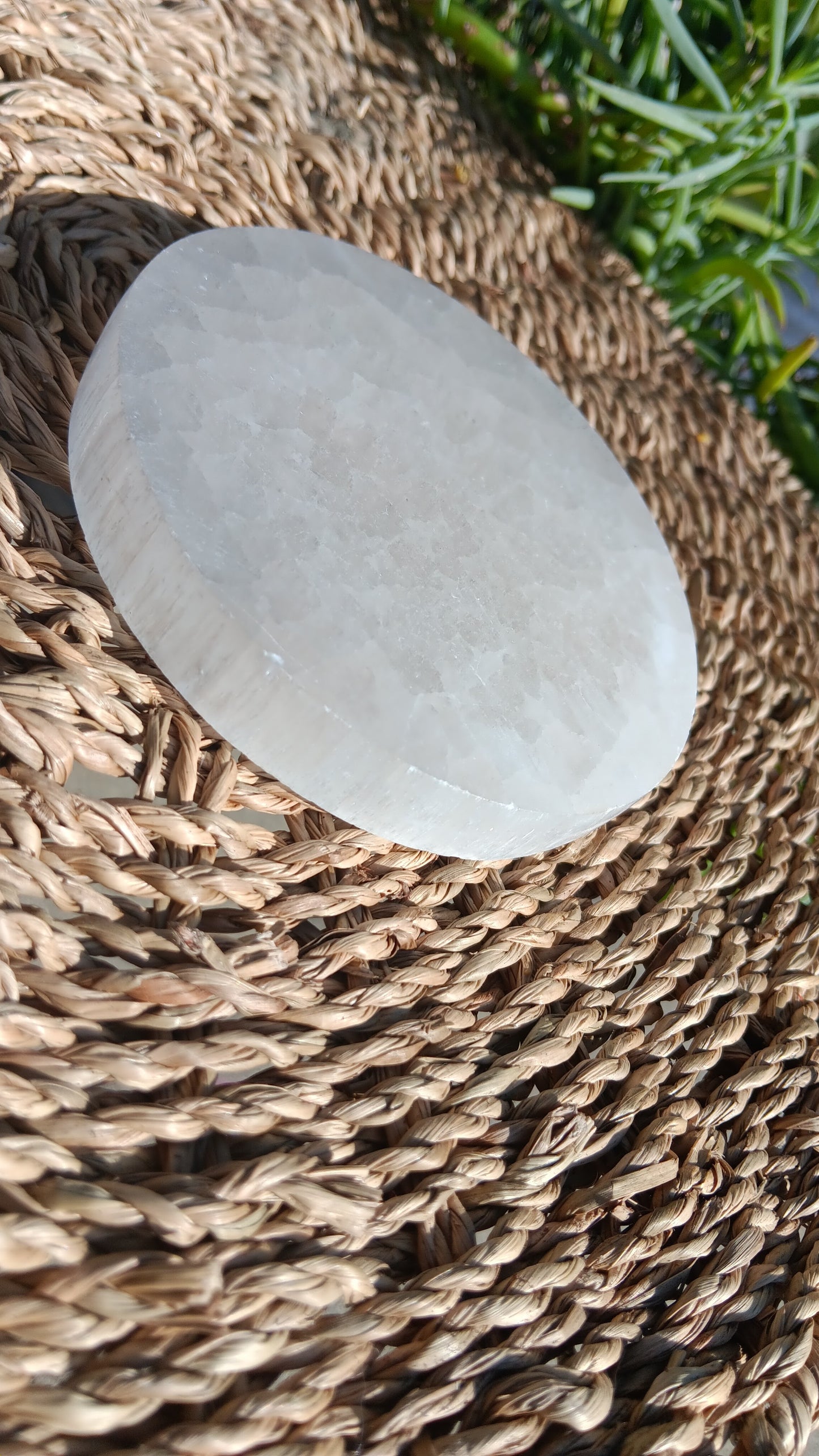 Selenite Charging Plate Circle