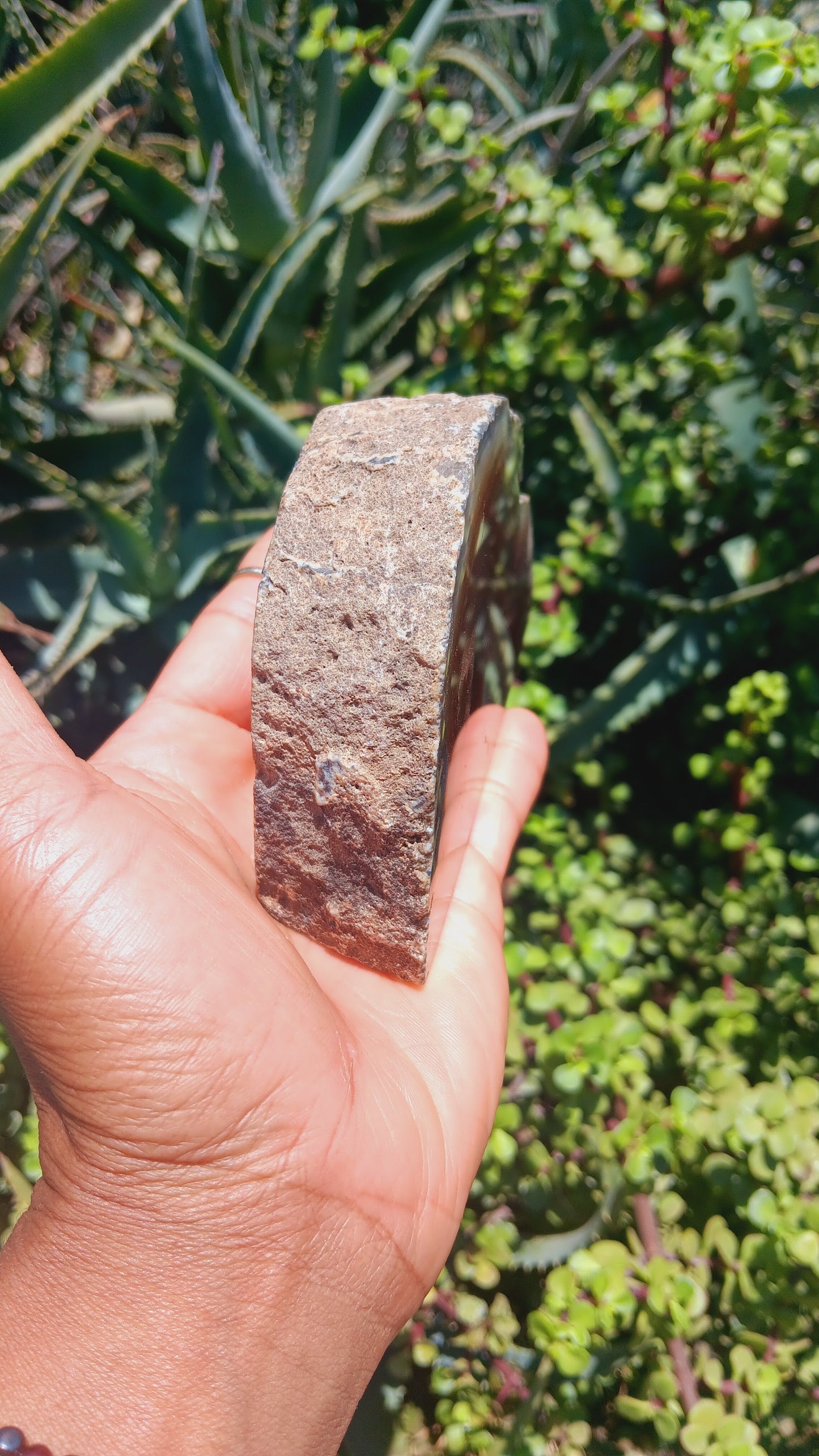Natural Carnelian with Quartz Geode