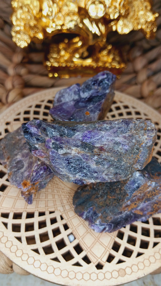 Raw Chevron Amethyst/ Natural Amethyst Stone