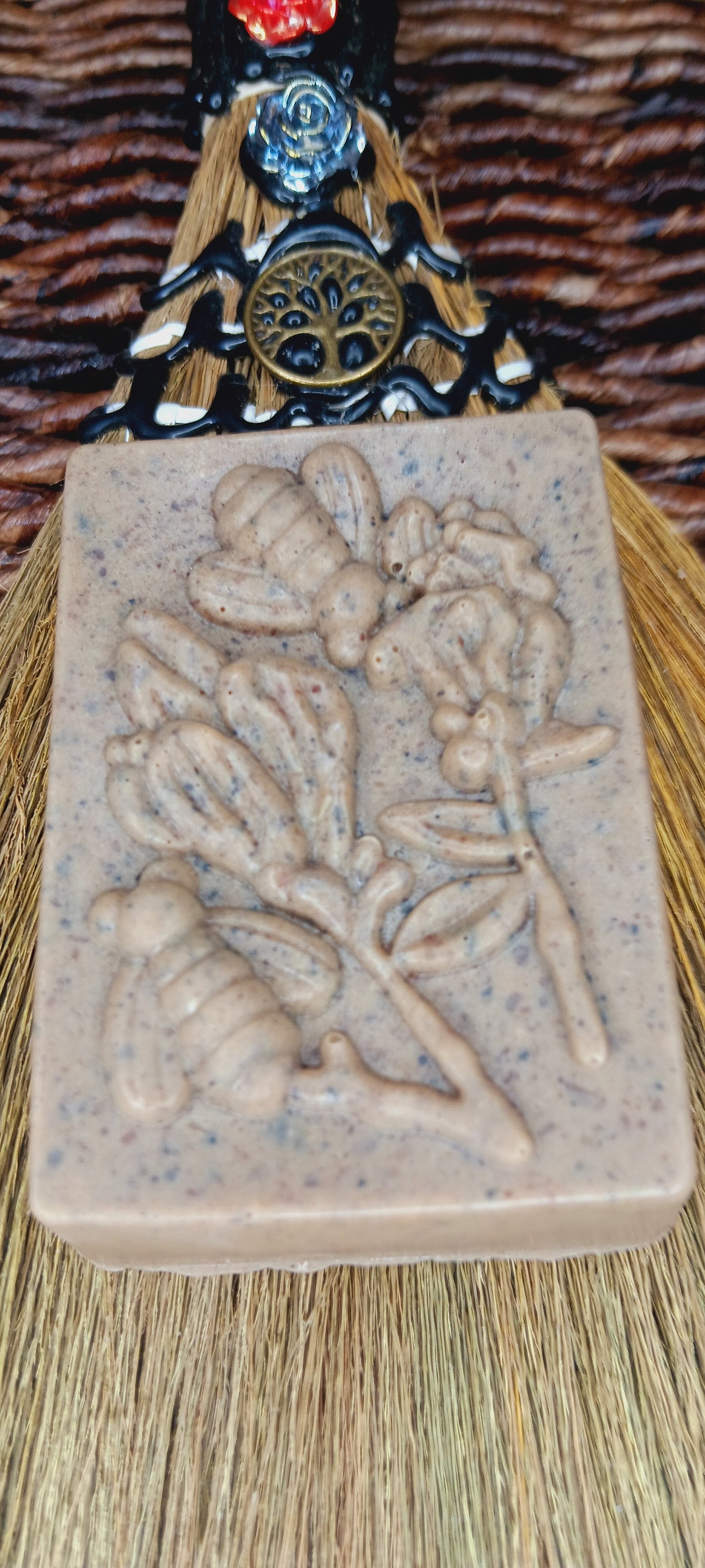 Coffee Charcoal Sea Moss Soap Bar
