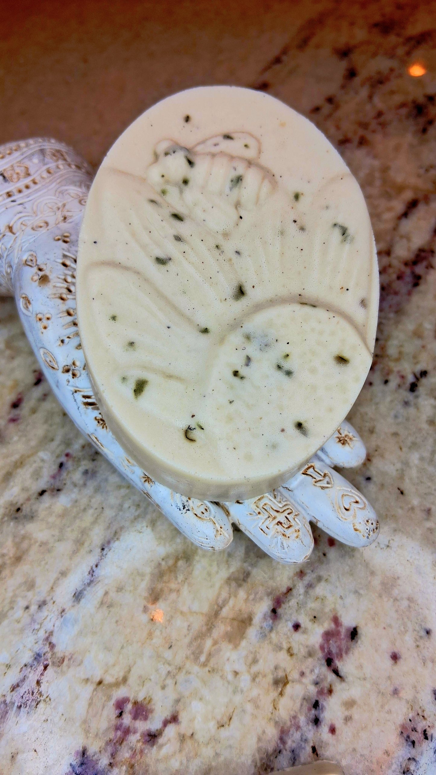 Sacred Coconut & Peppermint Sea Moss Cleansing Bar