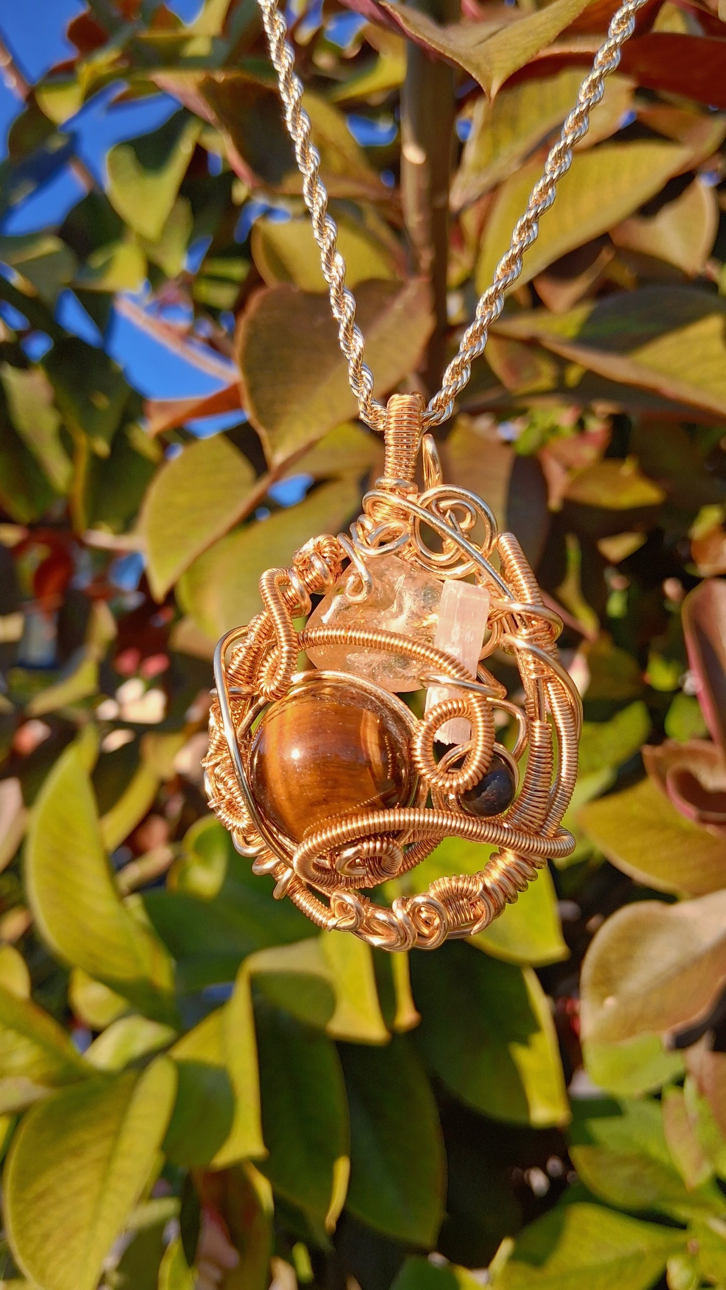 Greater Balance- Tiger Eye, Black Obsidian, Citrine