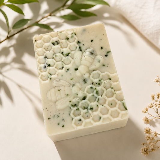 Sacred Coconut & Peppermint Sea Moss Cleansing Bar