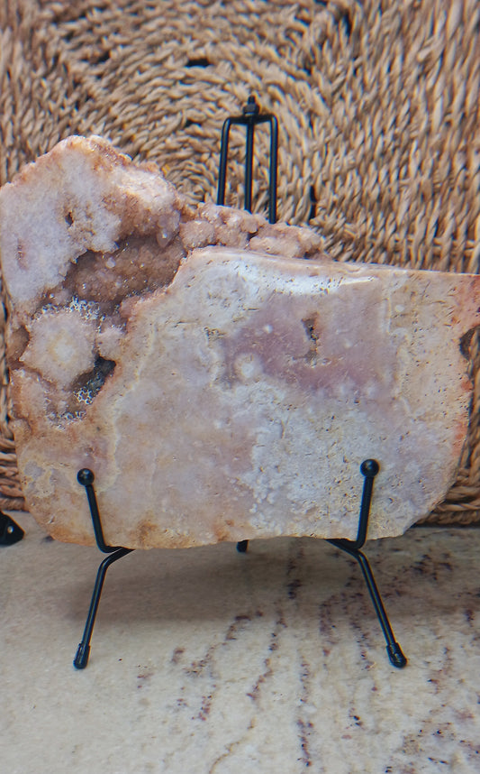 AA Pink Amethyst Large Raw Stone/ Druzy/PINK AMETHYST DRUZY FREEFORM