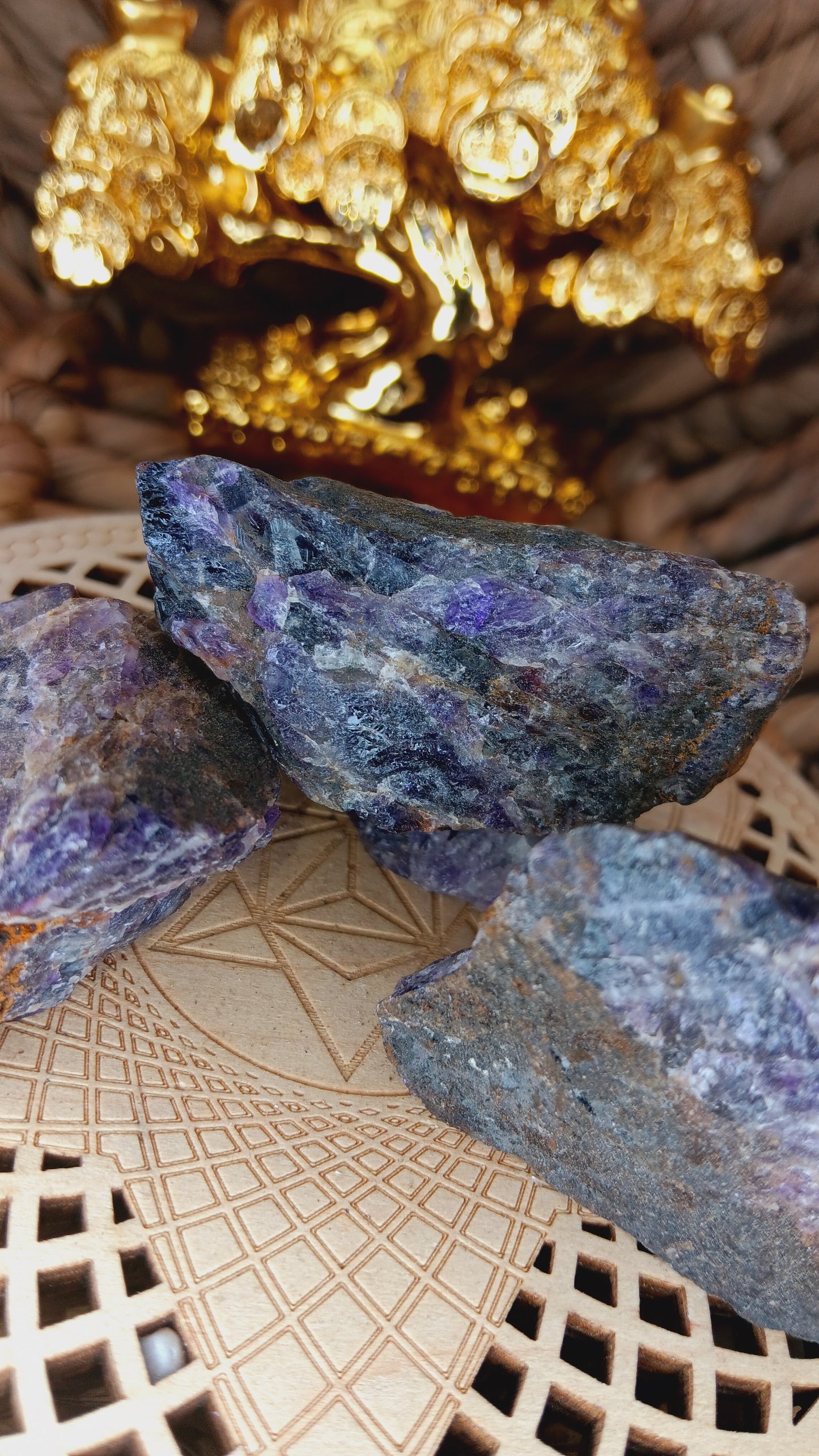 Raw Chevron Amethyst/ Natural Amethyst Stone