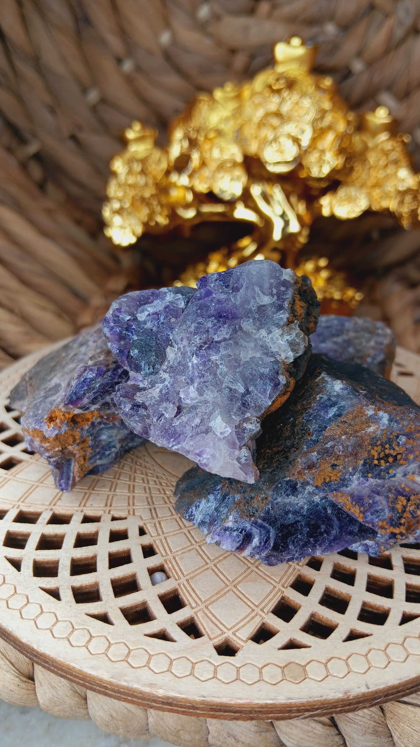 Raw Chevron Amethyst/ Natural Amethyst Stone