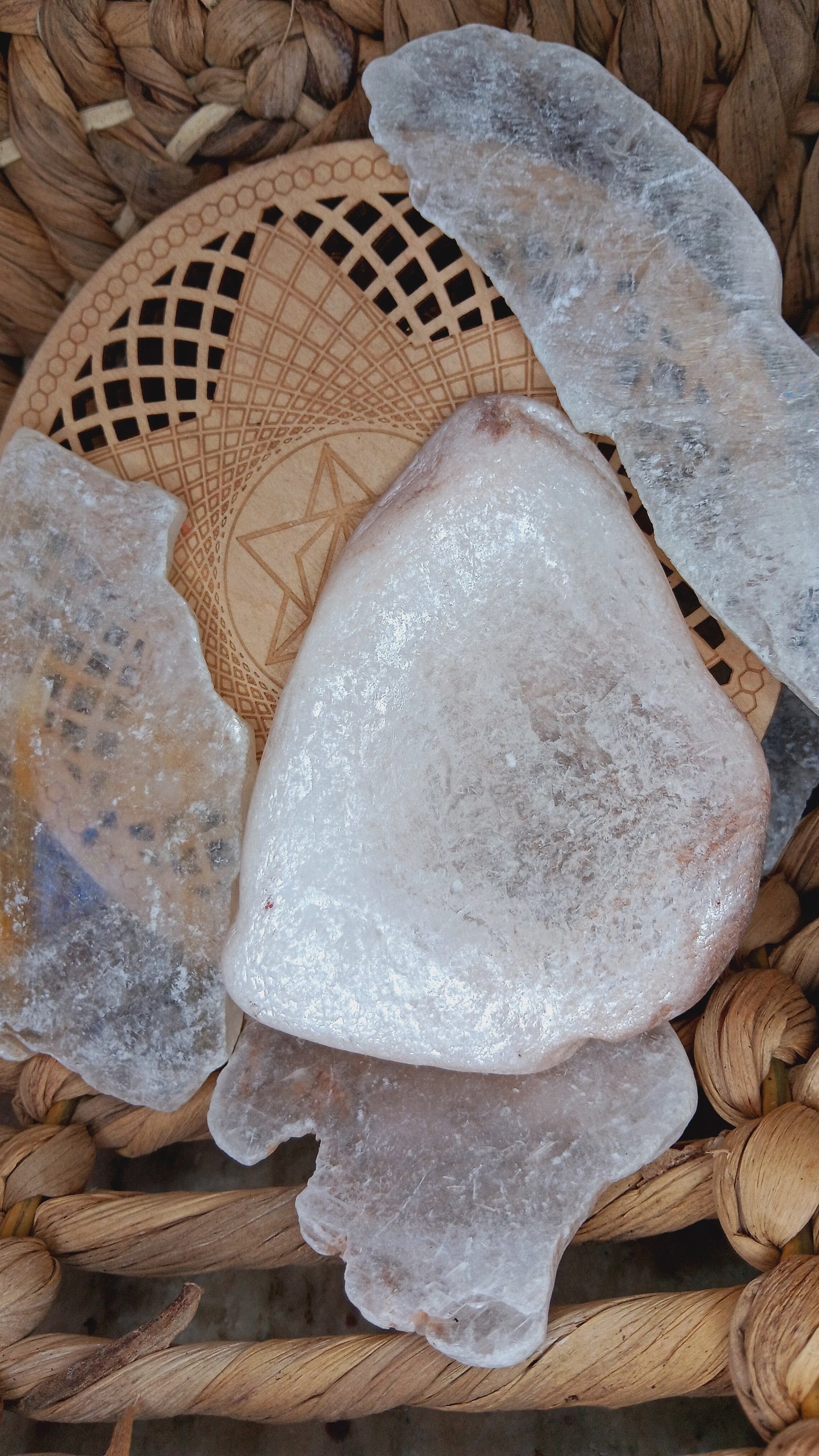 Fishtail Selenite/ Raw Selenite/ Angel Wing Selenite