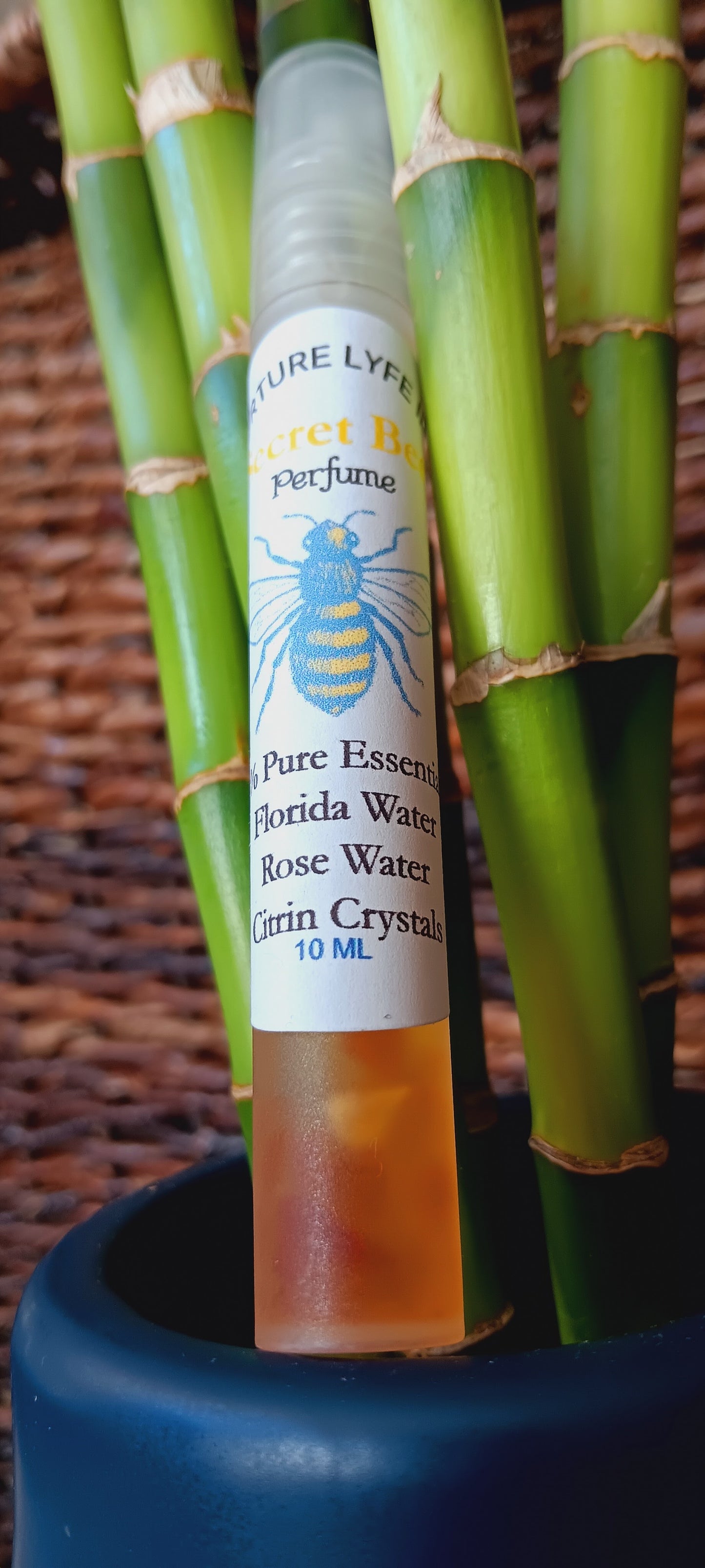 Secret Bee Citrine Crystal Infused Perfume