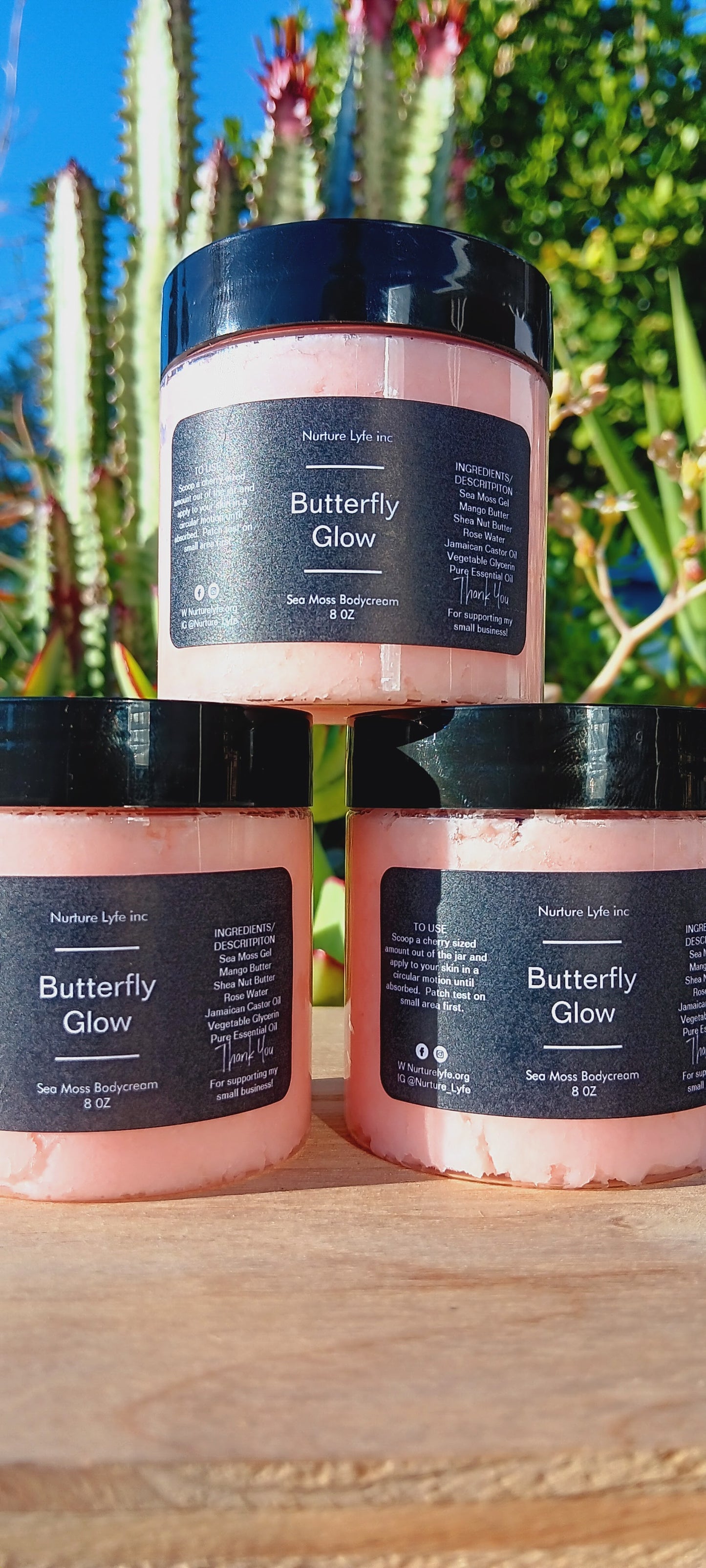 Butterfly Glow Sea Moss Body Butter