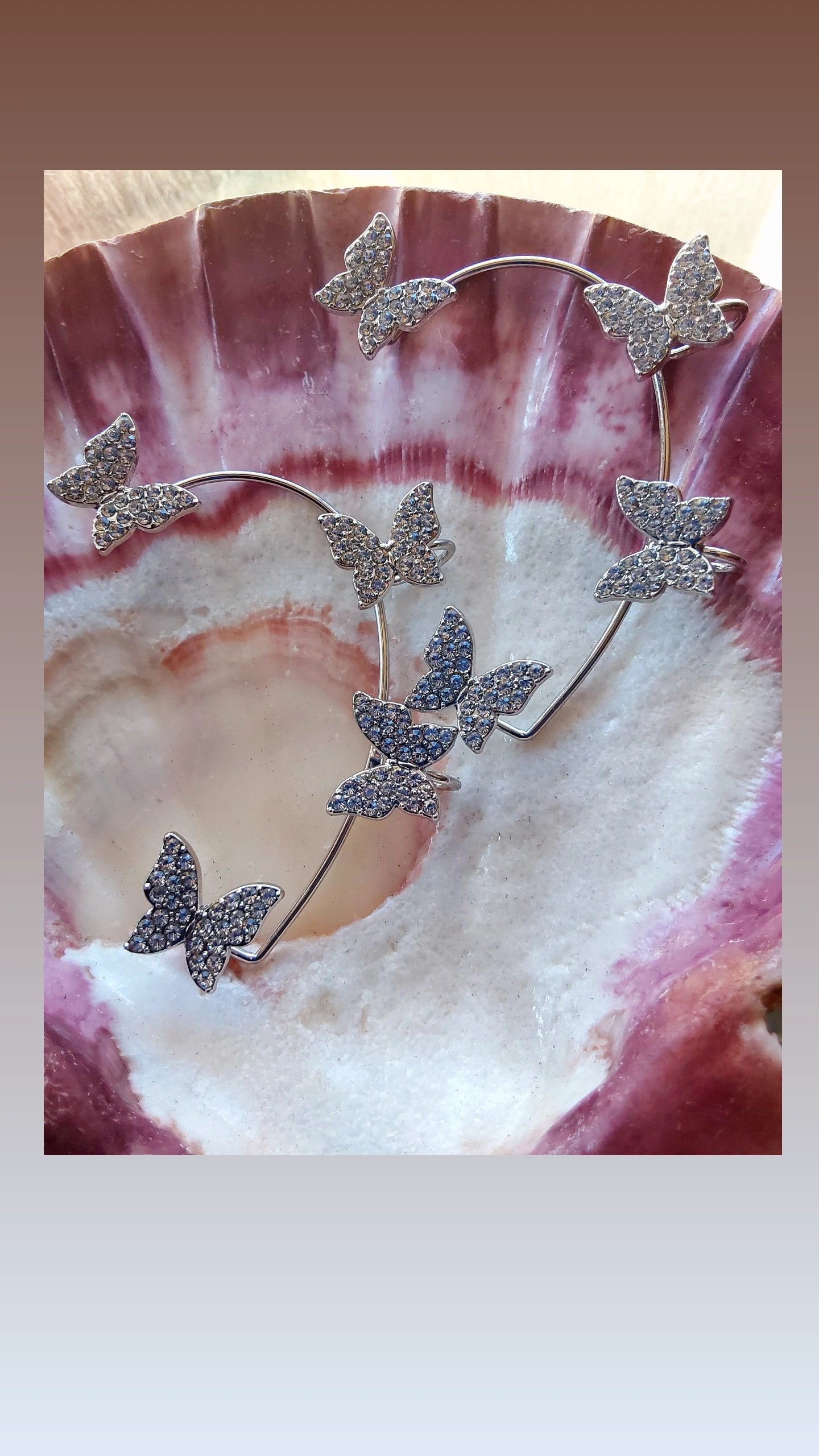 Butterfly Earcuff "A Whisper of Rebellion"