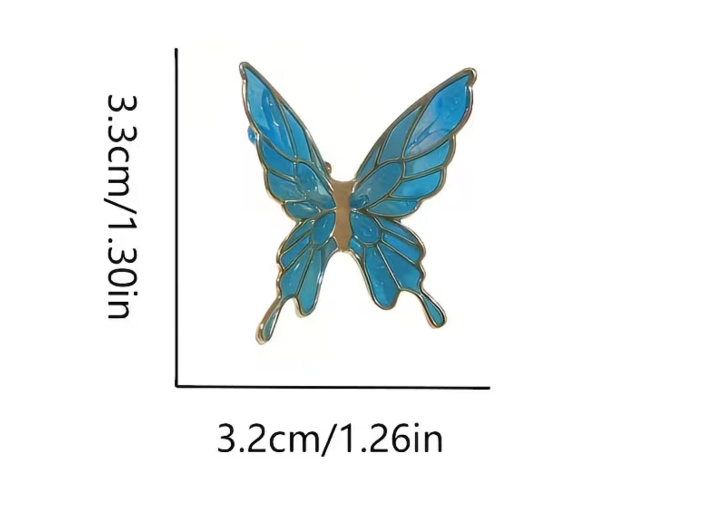 Butterfly Bloom Ear Cuff 🦋✨ Butterfly Ear Clip , No Piercing Ear Jewelry, Ear Bone Clip Earrings