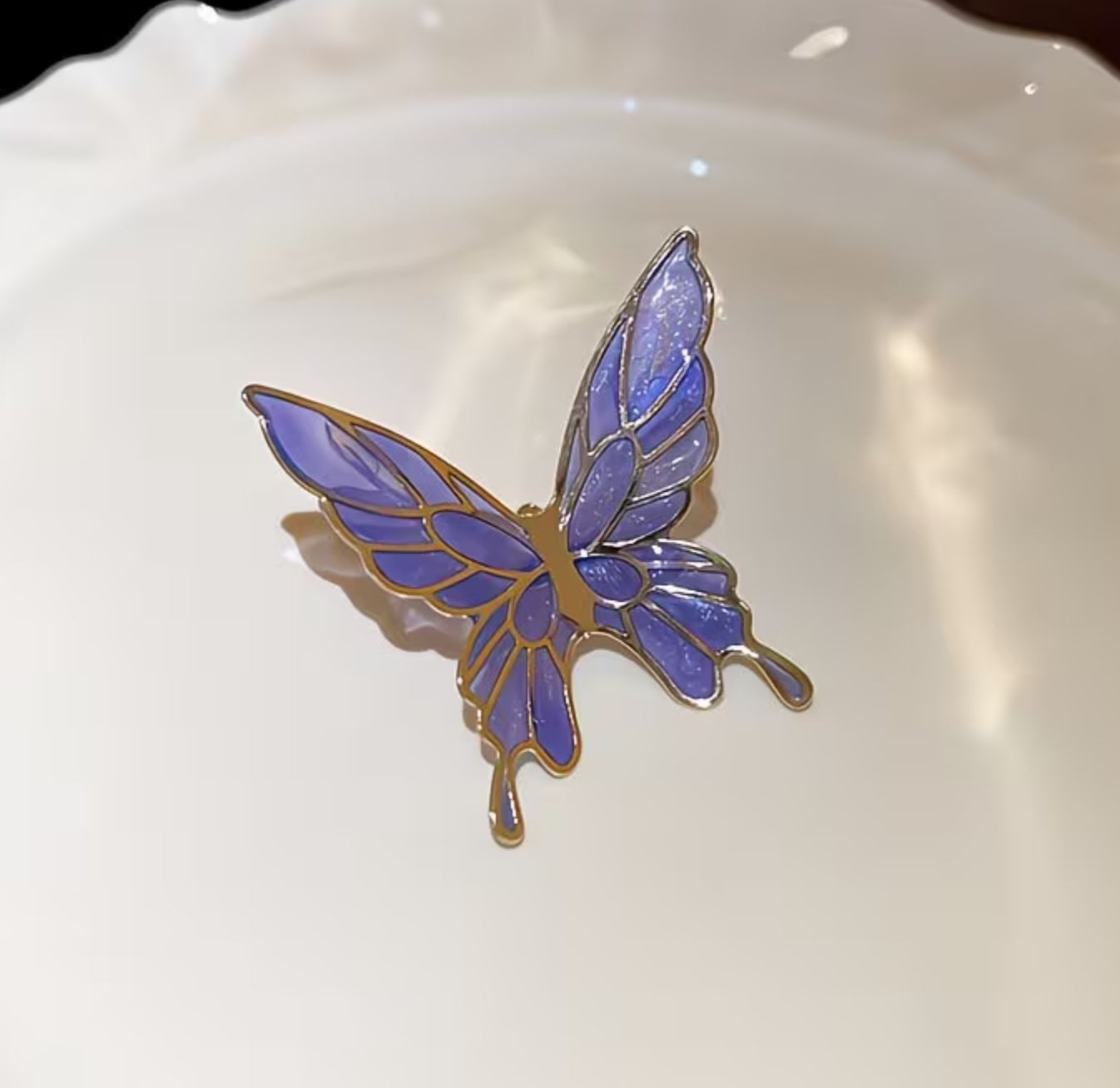 Butterfly Bloom Ear Cuff 🦋✨ Butterfly Ear Clip , No Piercing Ear Jewelry, Ear Bone Clip Earrings