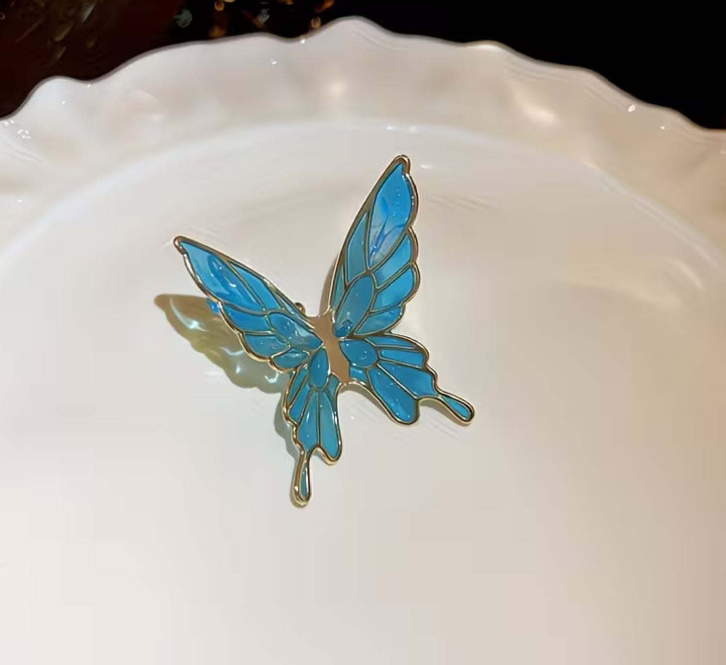 Butterfly Bloom Ear Cuff 🦋✨ Butterfly Ear Clip , No Piercing Ear Jewelry, Ear Bone Clip Earrings