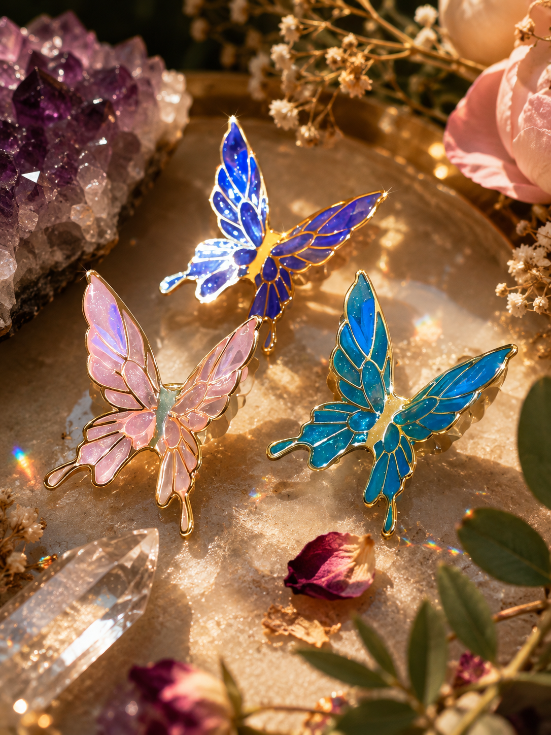 Butterfly Bloom Ear Cuff 🦋✨ Butterfly Ear Clip , No Piercing Ear Jewelry, Ear Bone Clip Earrings