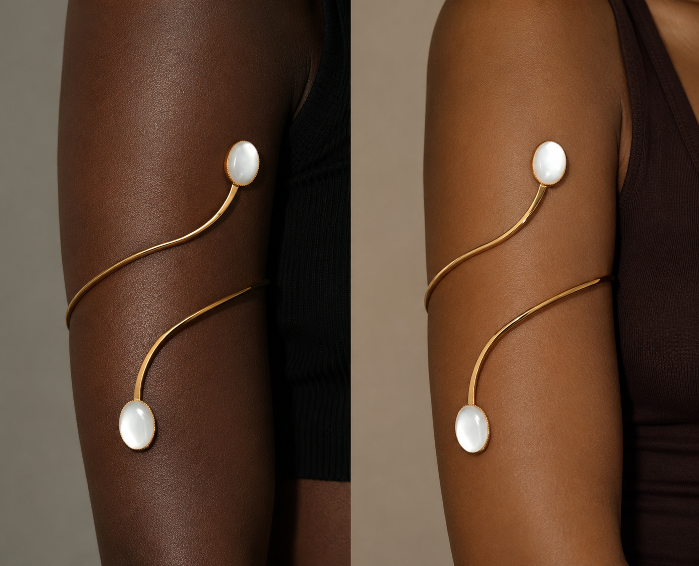 Celestial Flow Opulent Arm Cuff